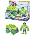 Marvel Spidey – Figurka s vozidlem Hulk