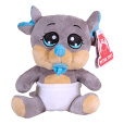 Plyšová hračka – Myška 24 cm Modrý