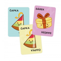 Hra – Taco, čepička, dort, dáreček, pizza