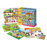 Puzzle 4v1 – Můj den