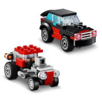 31146 Lego Creator – Náklaďák s plochou korbou a helikoptérou
