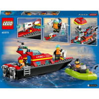 60373 Lego City – Hasičská záchranná loď a člun