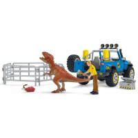 Schleich Dinosaurs – Terénní auto s výběhem pro dinosaura 41464