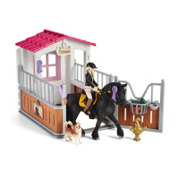 Schleich - Box s koněm 42437