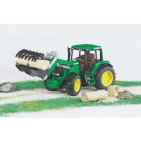 Bruder-Traktor s nakladačem