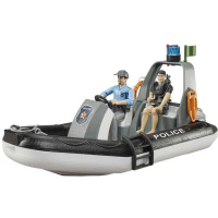 Bruder - Policejní člun se 2 figurkami