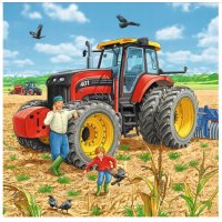Puzzle 3x49 - Zemědělské stroje