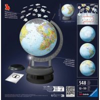 3D Puzzle - Svítící glóbus