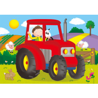Puzzle 4v1 - Dopravní prostředky