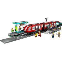 60423 Lego City – Tramvaj a zastávka v centru města
