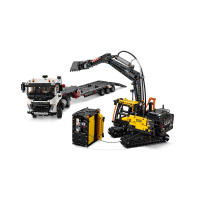 42175 Lego Technic – Nákladní auto Volvo FMX a elektrický bagr Volvo EC230