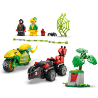 11198 Lego Marvel – Spin, Electro a honička s dinosauřím vozidlem