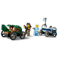 60459 Lego City – Závodní balíček: Letadlo vs. nemocniční lůžko