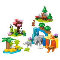 10446 Lego Duplo – Rodinky divokých zvířat 3v1
