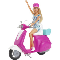 Barbie - Panenka na skútru