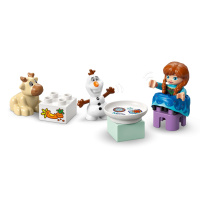 10455 Lego Duplo – Ledové království: Anna a Elsa a oslava na hradě