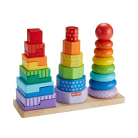 Fisher-Price - Dřevěné věže