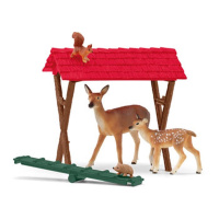 Schleich - Krmení lesních zvířat 42658