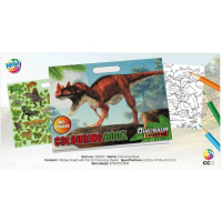 Malování s nálepkami - Dinosauři