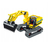 Mechanical Master 2 v 1 - Pásový bagr a robot