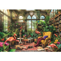 Puzzle 1000 – Knihovna ve skleníku