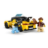60487 Lego City – Žlutý taxík