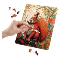 Drevené puzzle – Zvířata
