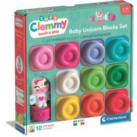Clemmy - Sada 10 kostek Jednorožec