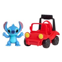 Stitch - Figurka s autíčkem