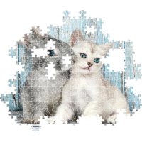 Puzzle 500 – Kotě a zajíček