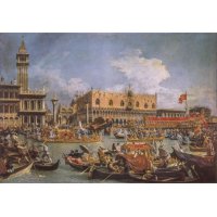 Puzzle 1000 – Návrat Bucentora k molu na svátek Nanebevstoupení