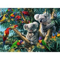 Puzzle 500 - Koaly na stromě