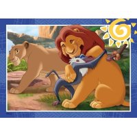 Puzzle 4x42 - Disney: Lví král