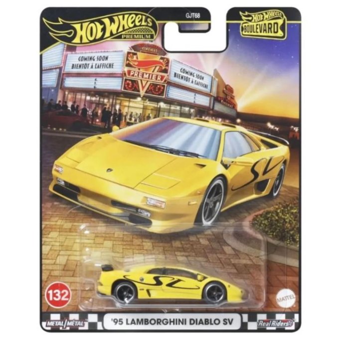 Hot Wheels - Boulevard 95 Lamborghini Diablo SV
