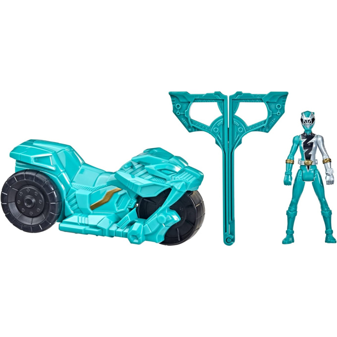 Power Rangers – Motocykl s figurkou Sabertooth Battle Rider