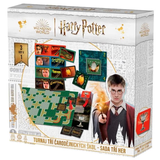 Harry Potter - Turnaj tří kouzelnických škol 3v1