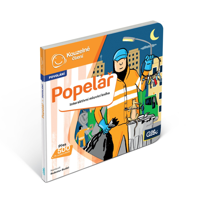 Kouzelné čtení povolání - Popelář