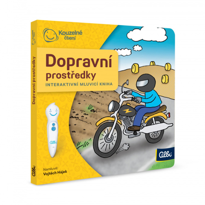 Kouzelné čtení - Minikniha Dopravní prostředky