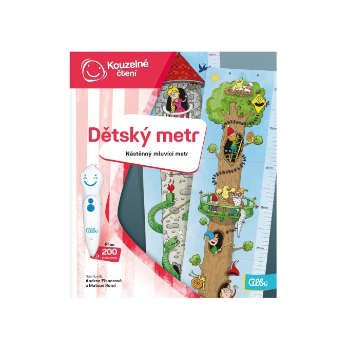 Kouzelné čtení - Dětský metr oboustranný