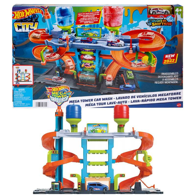 Hot Wheels City – Mega automyčka