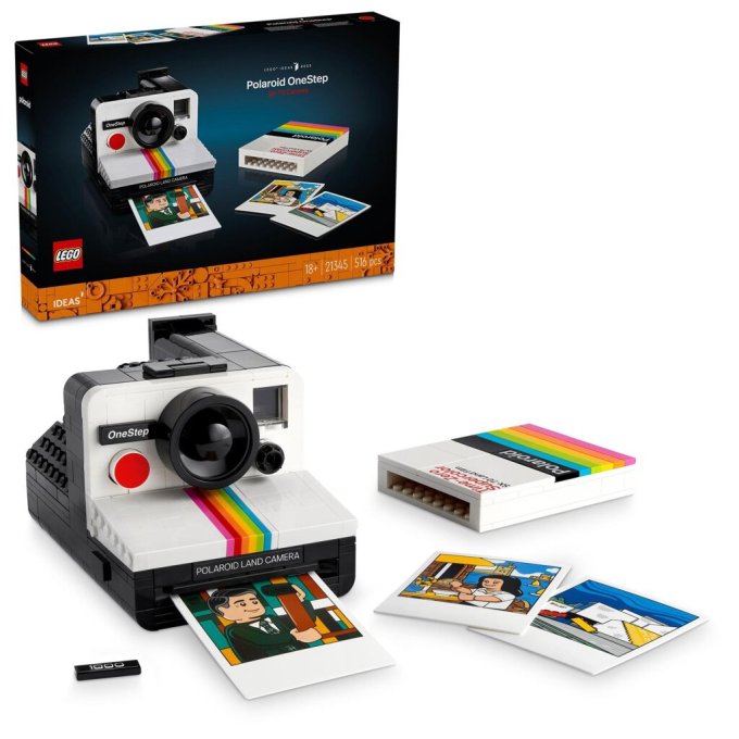 21345 Lego Ideas – Fotoaparát Polaroid Onestep SX-70