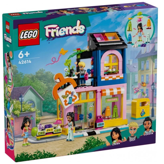 42614 Lego Friends – Obchod s retro oblečením