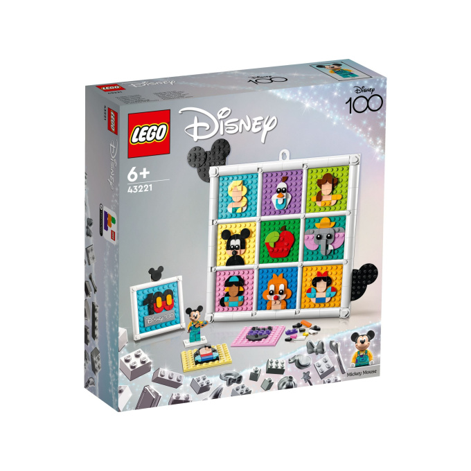43221 Lego Disney – 100 let oblíbených animovaných postaviček Disneyho