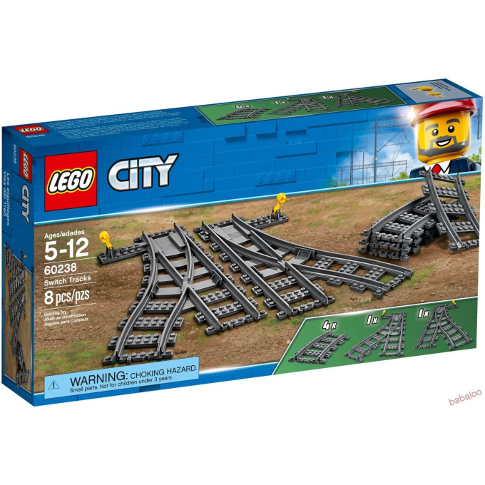 60238 Lego City – Výhybky