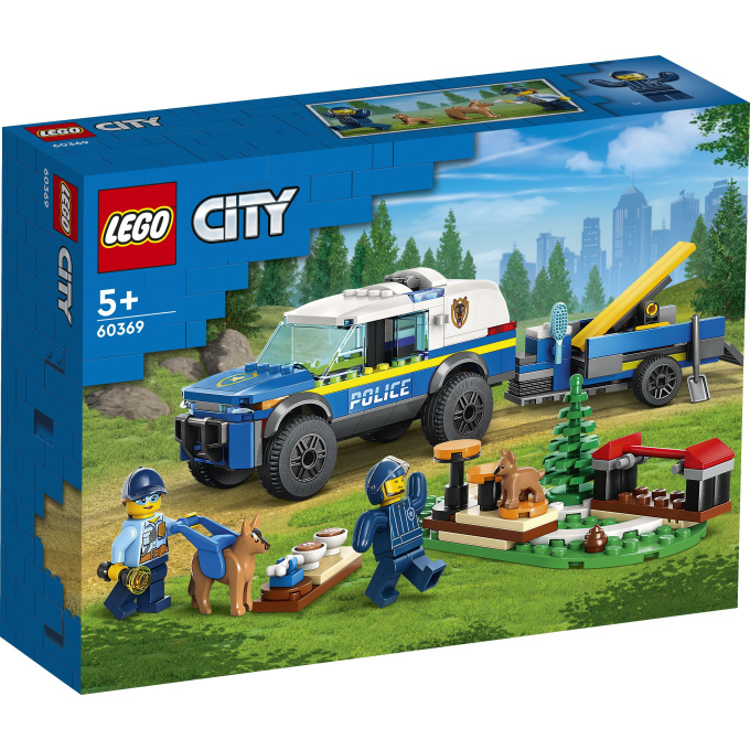 60369 Lego City – Mobilní cvičiště pro policejní psy