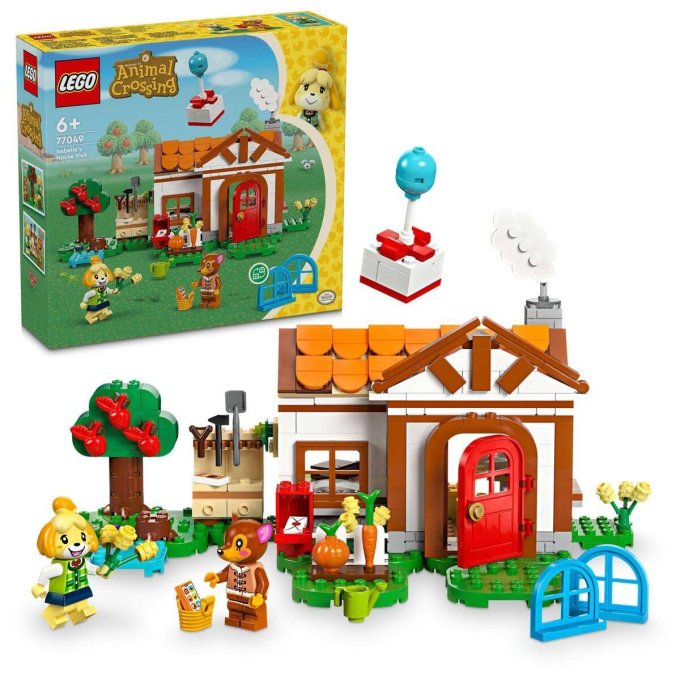 77049 Lego Animal Crossing – Návštěva u Isabelle