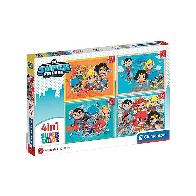 Puzzle 4v1 – DC Super Friends