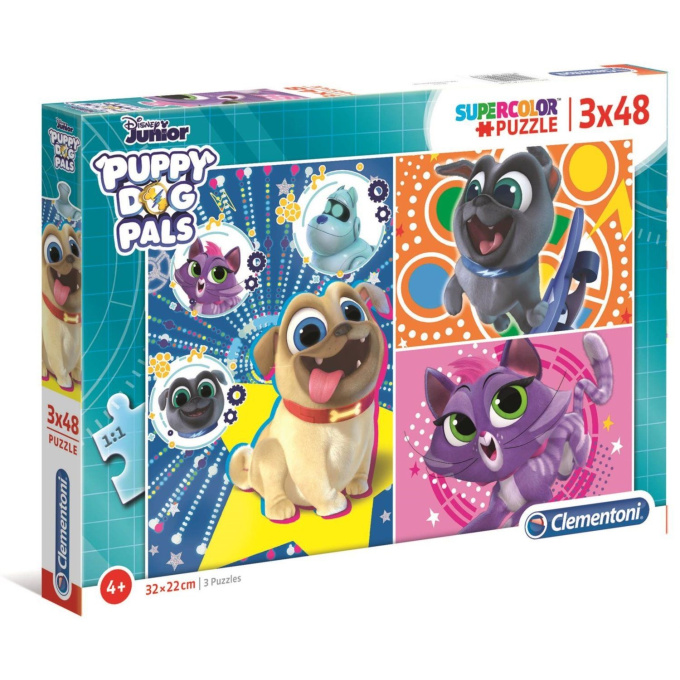 Puzzle 3 x 48 – Puppy Dog Pals