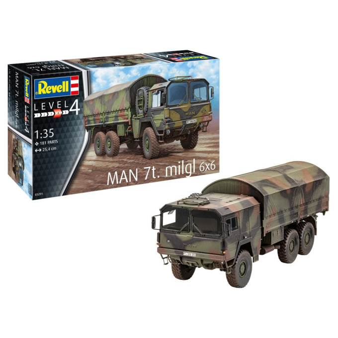 Revell - Man 7t. Milgl 6x6