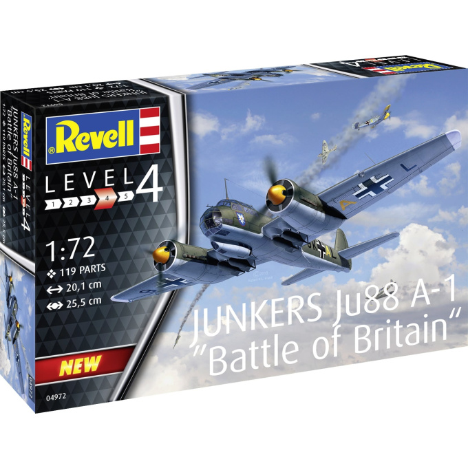 Revell – Jungers Ju88 A-1 1:72